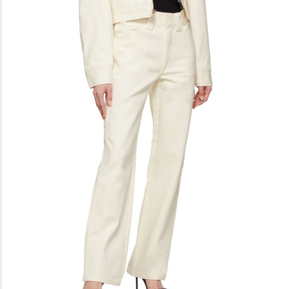 Alexander Wang Off-White Carpenter Trousers